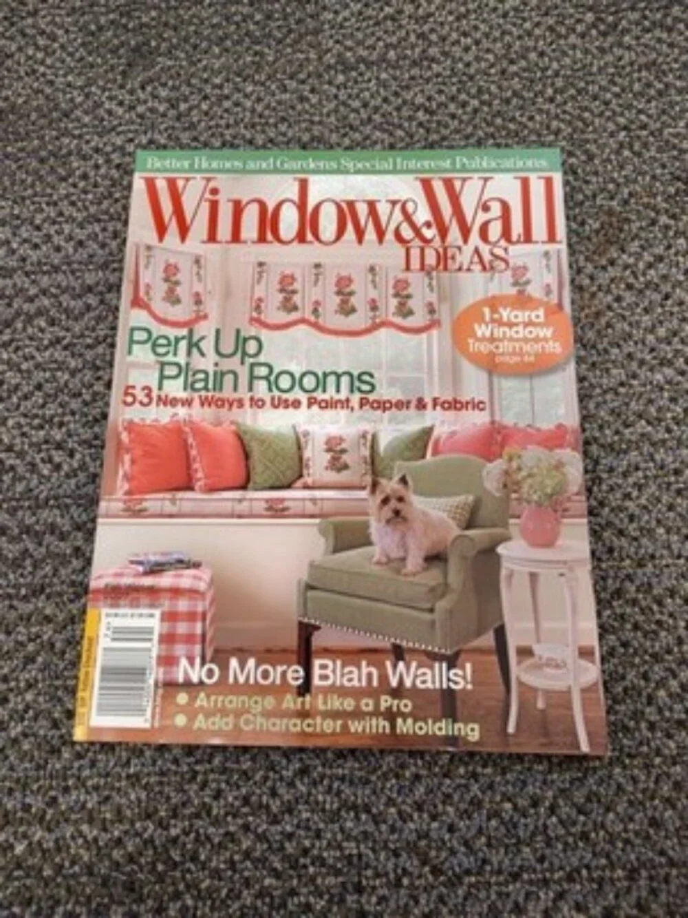 BH&G WINDOW & WALL IDEAS Fall/winter 2007. Perk Up Plain Rooms